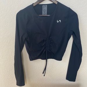 TLF Crop Top Medium Black